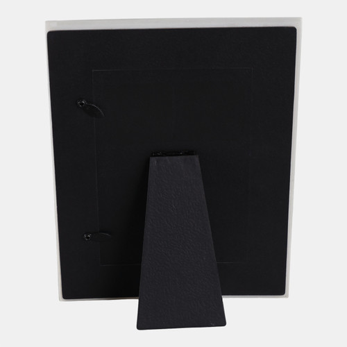 Sagebrook Home 4x6" Block Border Quartz Resin Photo Frame White Wishlist Create New