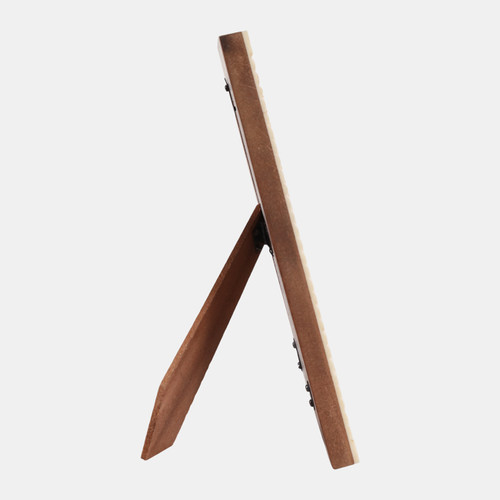 Sagebrook Home 4x6" Carved Lines Resin Photo Frame Ivory Wishlist Create New