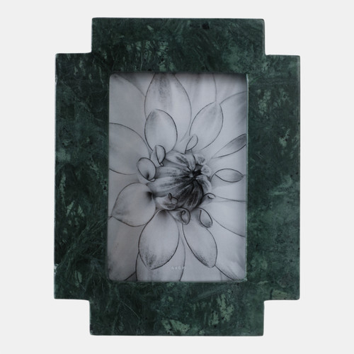 sagebrook home 4x6 Cut Corners Marble Photo Frame Green Wishlist Create New