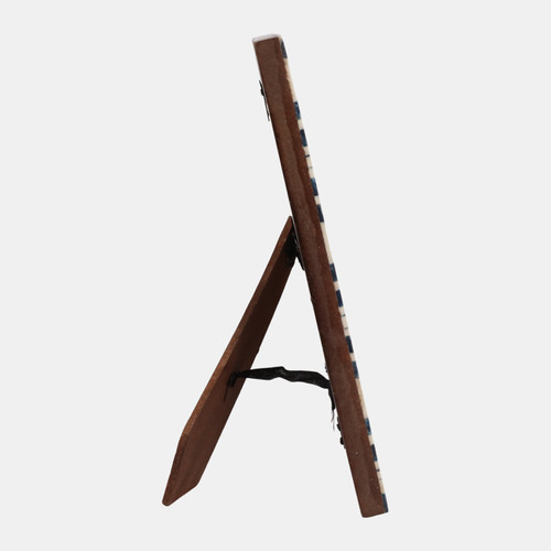 Sagebrook Home 4x6" Mosaic Design Resin Photo Frame Blue/white Wishlist Create New