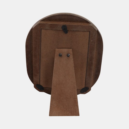 Sagebrook Home 4x6 Oval Etched Lines Photo Frame White/black Wishlist Create New