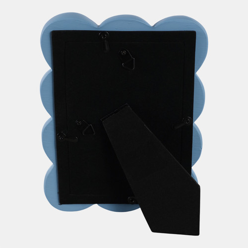 Sagebrook Home 4x6" Puffy Squiggle Photo Frame Blue Wishlist Create New