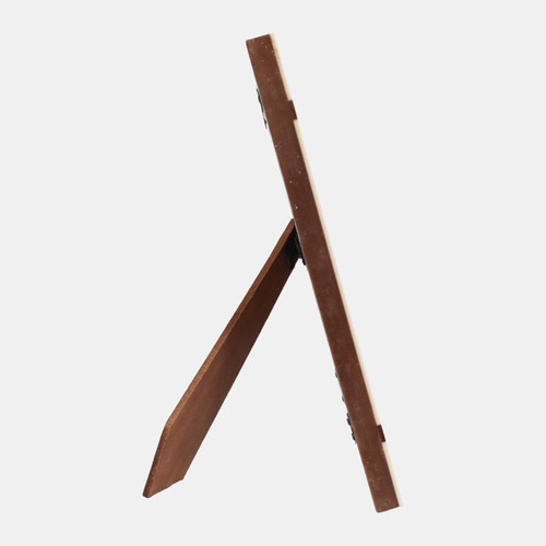 Sagebrook Home 4x6" Wood Inlay Resin Photo Frame Ivory/natural Wishlist Create New