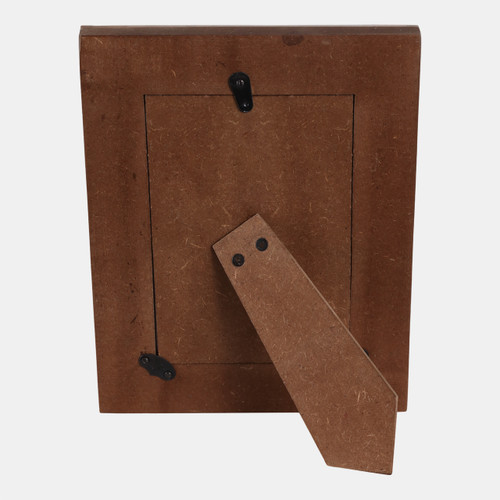 Sagebrook Home 4x6 Wood Petals Photo Frame White/natural Wishlist Create New