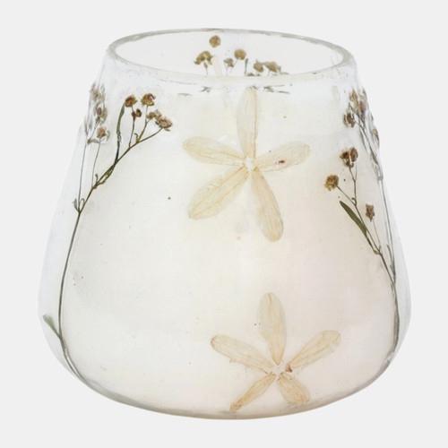 Sagebrook Home 5" 19 Oz Peach Cherry Blossom Wildflower Candle M Wishlist Create New