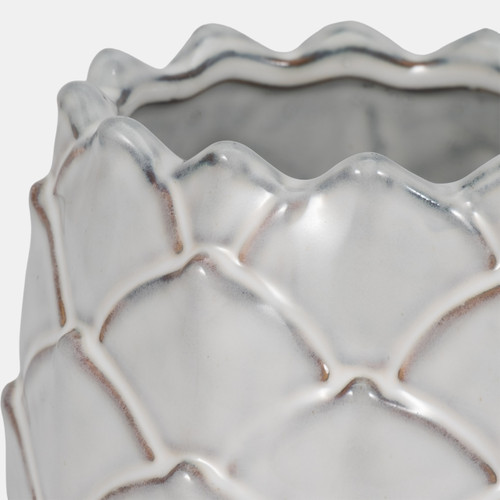 Sagebrook Home 5" Artichoke Planter White Wishlist Create New