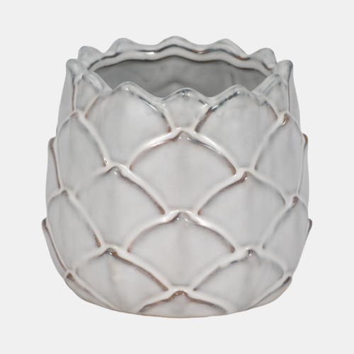 sagebrook home 5" Artichoke Planter White Wishlist Create New