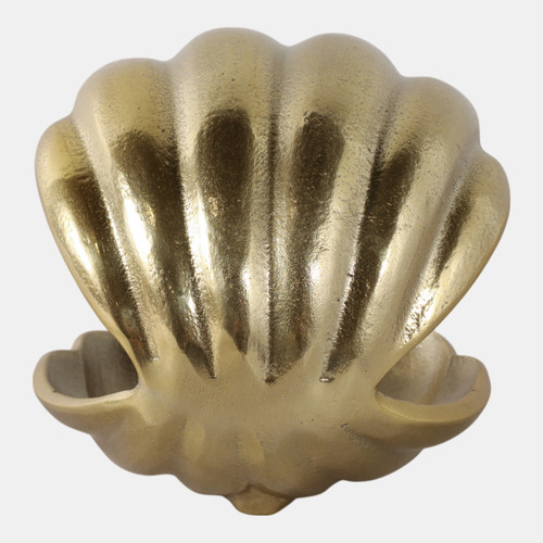 Sagebrook Home 5" Clam With Acrylic Pearl Gold/clear Wishlist Create New