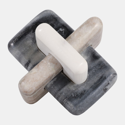 Sagebrook Home 5" Curved Edge Marble Knot Multi Wishlist Create New