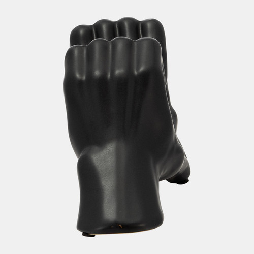 Sagebrook Home 5" Hand-heart Black Wishlist Create New