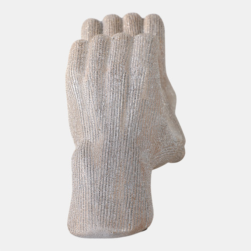 Sagebrook Home 5" Hand-heart Champagne Wishlist Create New