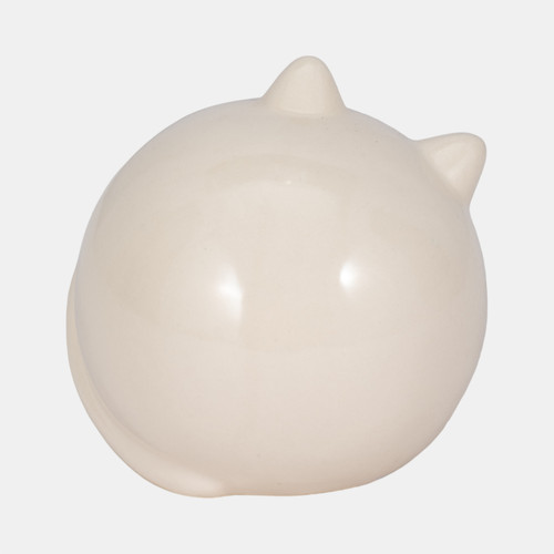Sagebrook Home 5" Kitty Orb White Wishlist Create New