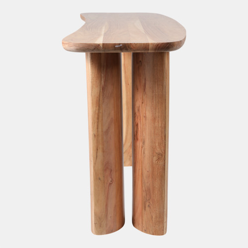 Sagebrook Home 51x30 Acacia Curved Leg Console Table Nat Wishlist Create New