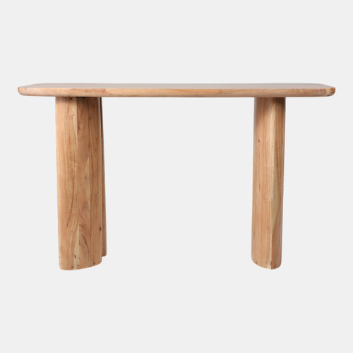 sagebrook home 51x30 Acacia Curved Leg Console Table Nat Wishlist Create New