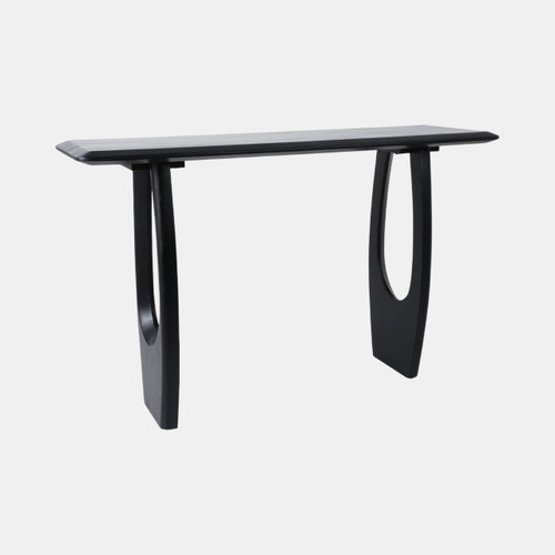 sagebrook home 51x32 Modern Mid-century Console Table Blk 2bxs Wishlist Create New