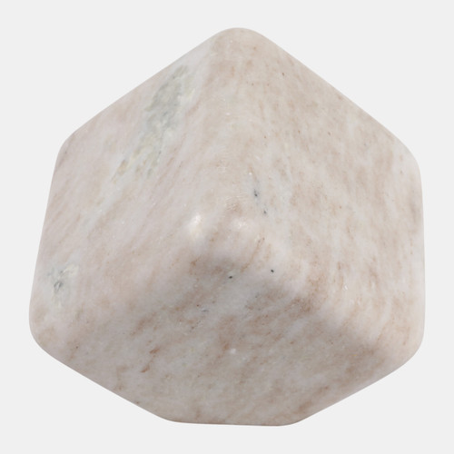 Sagebrook Home 5x5" Marble Cube Orb Beige Wishlist Create New