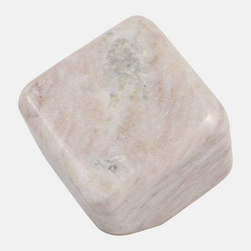 Sagebrook Home 5x5" Marble Cube Orb Beige Wishlist Create New