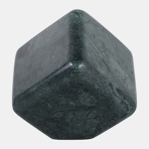 Sagebrook Home 5x5" Marble Cube Orb Green Wishlist Create New