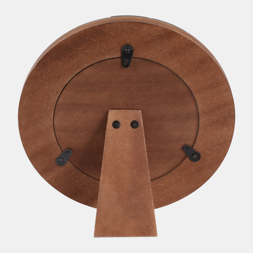 Sagebrook Home 5x5" Round 3-d Spike Resin Photo Frame Black Wishlist Create New