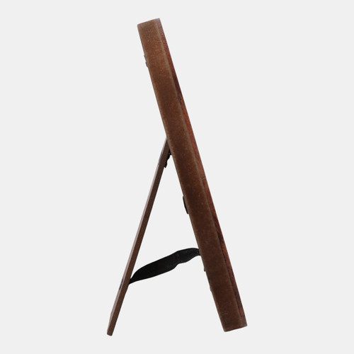 Sagebrook Home 5x5" Round Dog Bones Photo Frame Ivory/natural Wishlist Create New