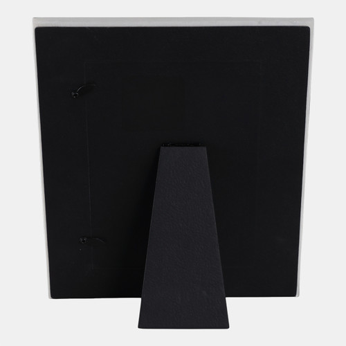 Sagebrook Home 5x7" Block Border Quartz Resin Photo Frame White Wishlist Create New