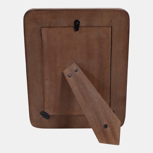 Sagebrook Home 5x7" Brass Border Tortoise Look Photo Frame Brown Wishlist Create New