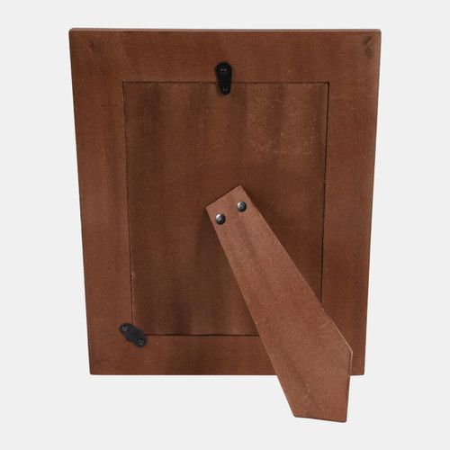 Sagebrook Home 5x7" Carved Lines Resin Photo Frame Ivory Wishlist Create New