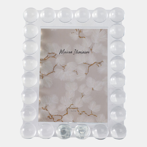 sagebrook home 5x7 Crystal Bubble Photo Frame Clear Wishlist Create New