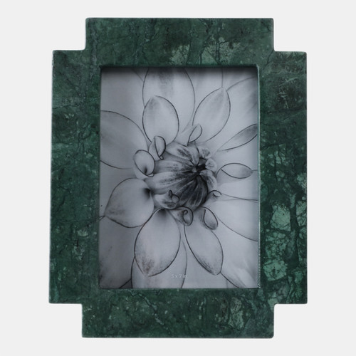 sagebrook home 5x7 Cut Corners Marble Photo Frame Green Wishlist Create New