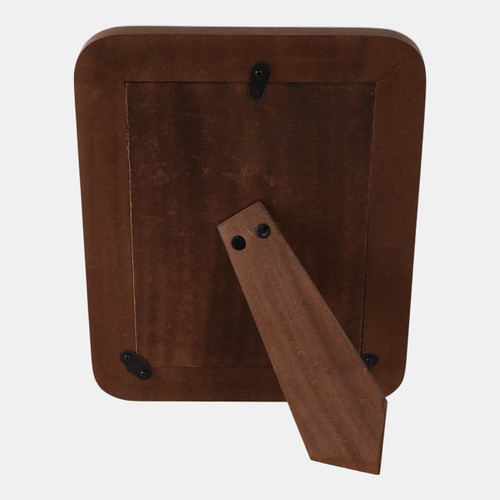 Sagebrook Home 5x7" Marbled Resin Photo Frame Ivory/ Brown Wishlist Create New