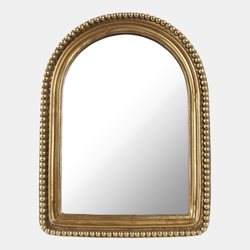 sagebrook home 5x7" Mirror In Beaded Arch Frame Gold Wishlist Create New