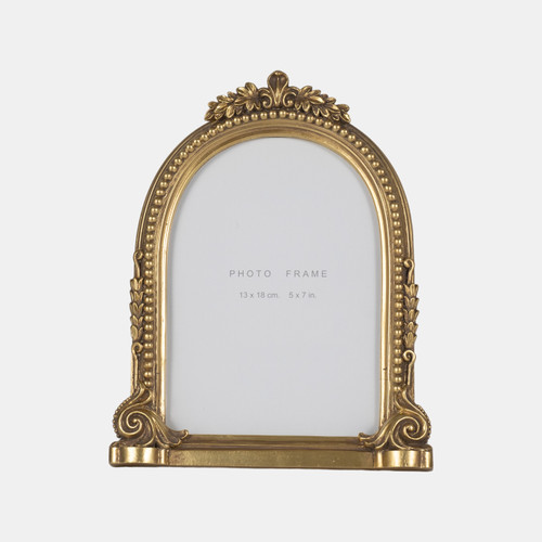 sagebrook home 5x7 Ornate Arch Photo Frame Gold Wishlist Create New