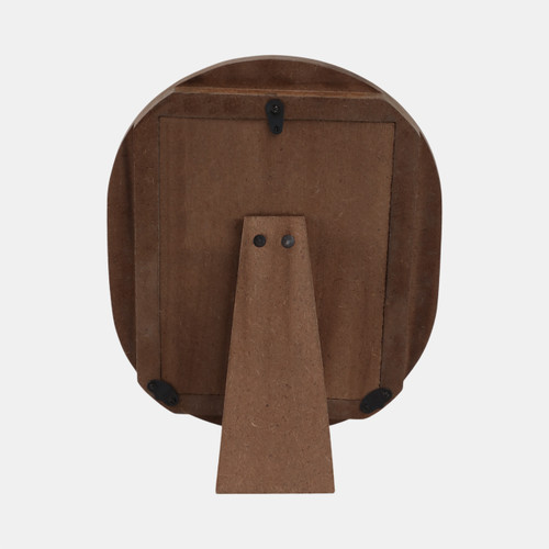 Sagebrook Home 5x7 Oval Etched Lines Photo Frame White/black Wishlist Create New