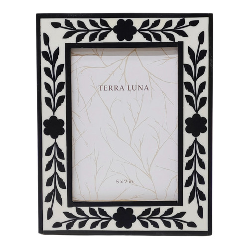 sagebrook home 5x7 Petals Photo Frame Black/white Wishlist Create New