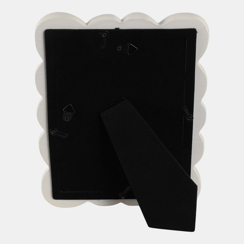 Sagebrook Home 5x7" Puffy Squiggle Photo Frame Ivory Wishlist Create New