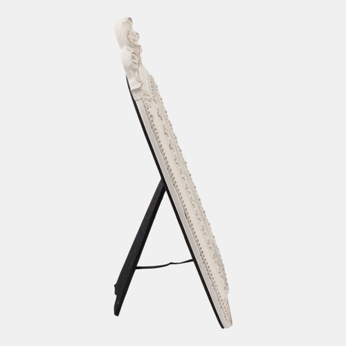 Sagebrook Home 5x7 Resin Shabby Chic Photo Frame Ivory Wishlist Create New