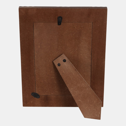 Sagebrook Home 5x7 Ridged Stripes Photo Frame Black/ivory Wishlist Create New