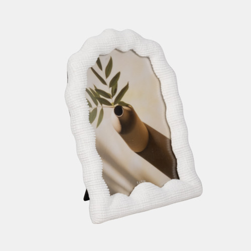 Sagebrook Home 5x7 Wavy Arch Photo Frame White Wishlist Create New