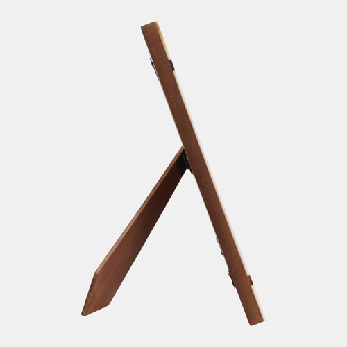 Sagebrook Home 5x7" Wood Inlay Resin Photo Frame Ivory/natural Wishlist Create New