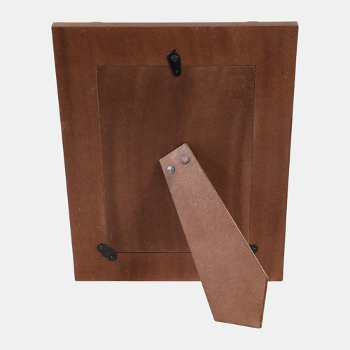 Sagebrook Home 5x7" Wood Inlay Resin Photo Frame Ivory/natural Wishlist Create New