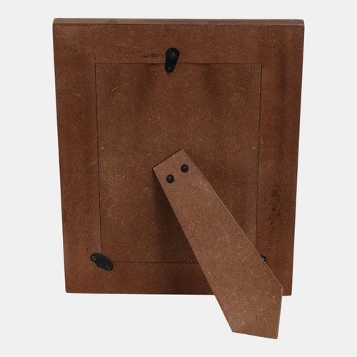 Sagebrook Home 5x7 Wood Petals Photo Frame White/natural Wishlist Create New