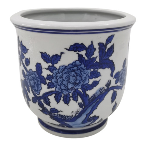 sagebrook home 6" 27 Oz Jasmine Chinoiserie Candle Blue/white Wishlist Create New