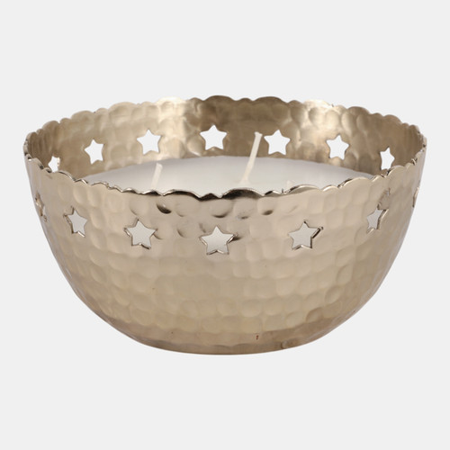 sagebrook home 6" 30 Oz Cinnamon Stars Pierced On Metal Candle G Wishlist Create New