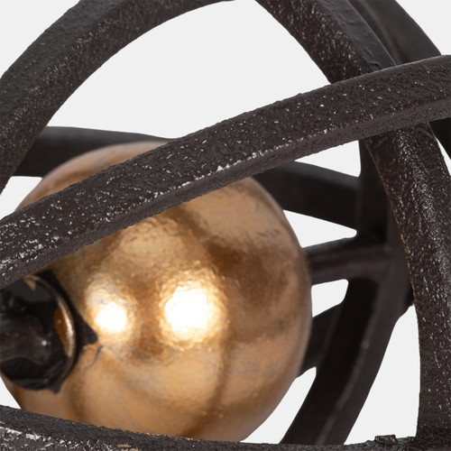 Sagebrook Home 6" Armillary Orb Black/gold Wishlist Create New