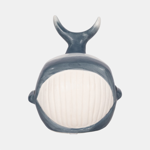 Sagebrook Home 6" Blue Whale Decor Blue/white Wishlist Create New