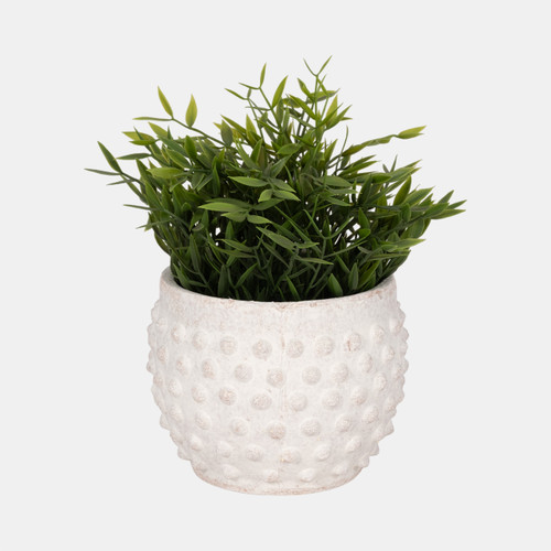 Sagebrook Home 6" Bubble Rough Finish Planter White Wishlist Create New