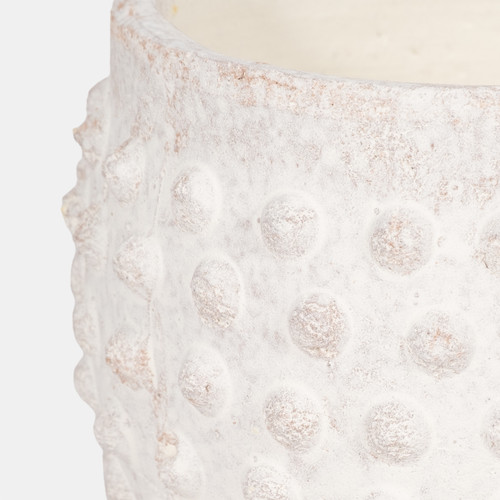 Sagebrook Home 6" Bubble Rough Finish Planter White Wishlist Create New