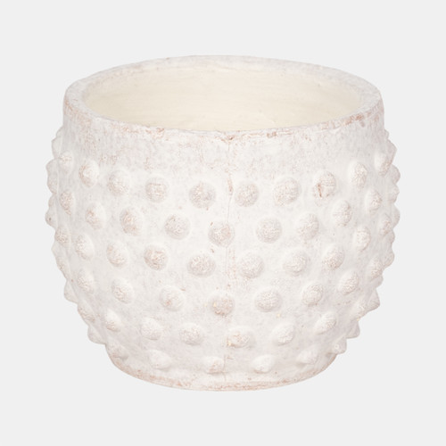 sagebrook home 6" Bubble Rough Finish Planter white Wishlist Create New