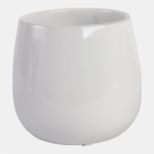 Sagebrook Home 6" Flower Applique Planter Ivory Wishlist Create New