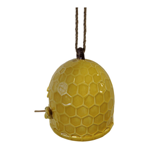 Sagebrook Home 6" Honeycomb Bird Feeder Yellow Wishlist Create New